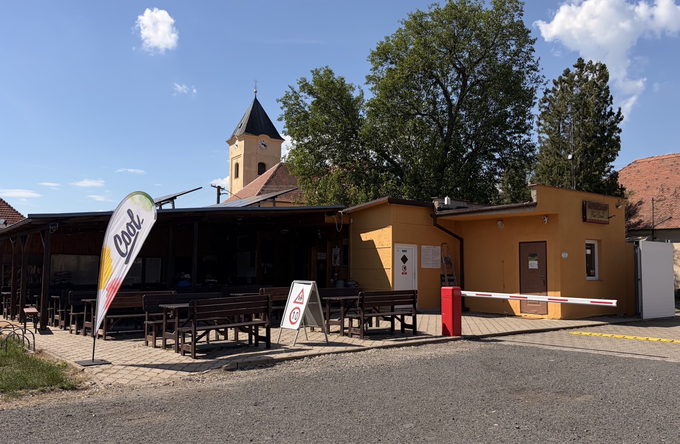 Bufet a bar v kempu Free Star