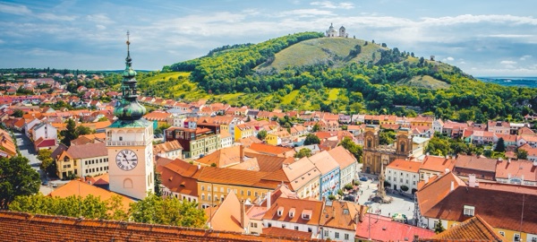 Mikulov - vinařské obce na jižní Moravě